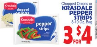 Bravo Supermarkets Krasdale pepper strips offer