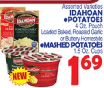 Bravo Supermarkets Idahoan potatoes 4 oz. pouch offer