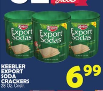 Bravo Supermarkets Keebler export soda crackers offer