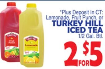 Bravo Supermarkets Turkey hill iced tea offer