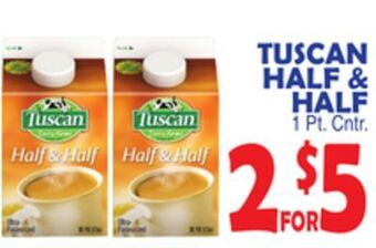 Bravo Supermarkets Tuscan half & half offer