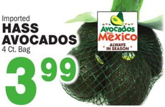 Bravo Supermarkets Hass avocados offer