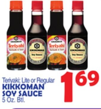 Bravo Supermarkets Kikkoman soy sauce offer