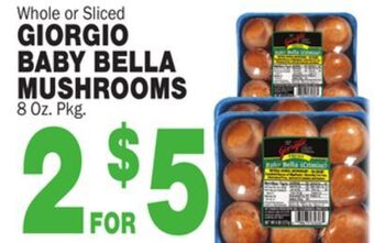 Bravo Supermarkets Giorgio baby bella mushrooms offer