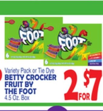 Bravo Supermarkets Betty crocker fruit by the foot offer