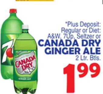 Bravo Supermarkets Canada dry ginger ale offer