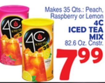 Bravo Supermarkets 4c iced tea mix offer