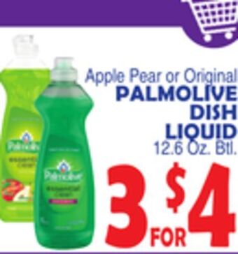 Bravo Supermarkets Palmolive dish liquid offer