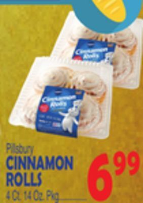 Bravo Supermarkets Pillsbury cinnamon rolls offer