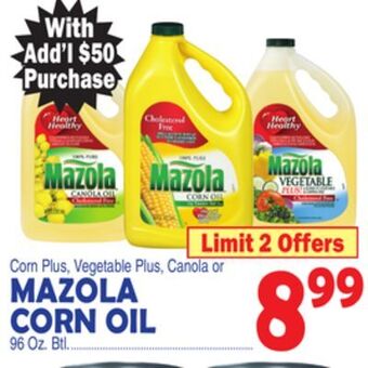 Bravo Supermarkets Mazola corn oil offer