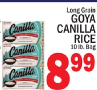 C Town Goya canilla rice offer