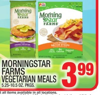 C Town Morningstar farms vegetarian meals offer