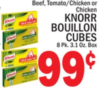 C Town Knorr bouillon cubes offer