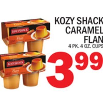 C Town Kozy shack caramel flan offer