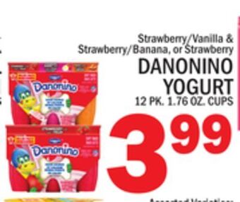 C Town Danonino yogurt offer