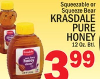 C Town Krasdale pure honey offer