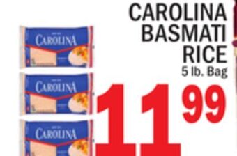 C Town Carolina basmati rice offer
