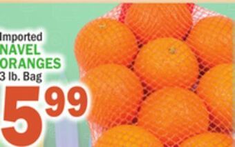 C Town Navel oranges offer
