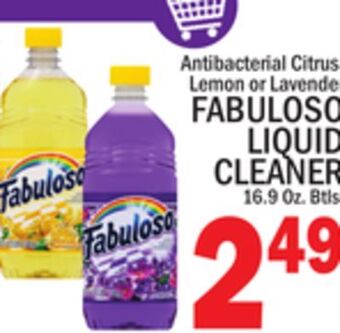 C Town Fabuloso liquid cleaner offer