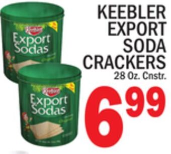 C Town Keebler export soda crackers offer