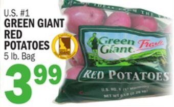 C Town Green giant red potatoes offer