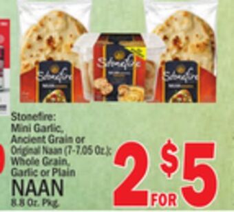 C Town Naan 8.8 oz. pkg offer