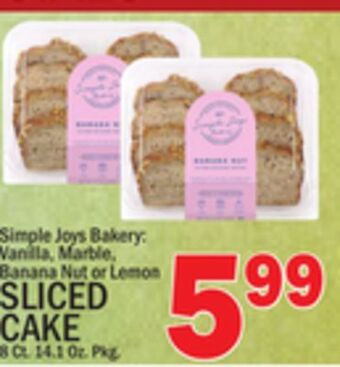 C Town Sliced cake offer