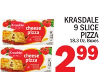 C Town Krasdale 9 slice pizza offer