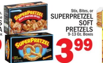 C Town Superpretzel soft pretzels offer