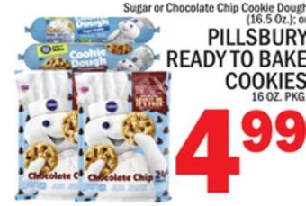 C Town Pillsbury ready to bake cookies 16 oz. pkg offer