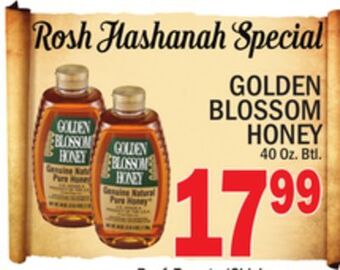 C Town Golden blossom honey offer