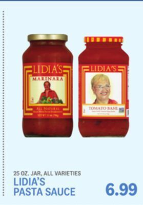 Kings Food Markets Lidia's pasta sauce offer