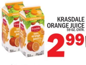 C Town Krasdale orange juice offer