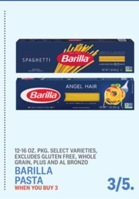Kings Food Markets Barilla pasta offer
