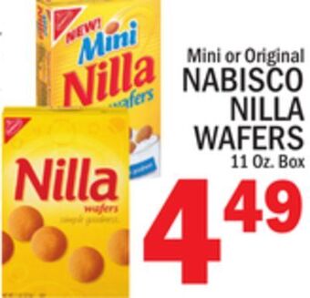 C Town Nabisco nilla wafers offer