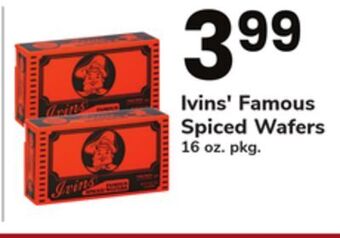 ACME Ivins' famous spiced wafers offer