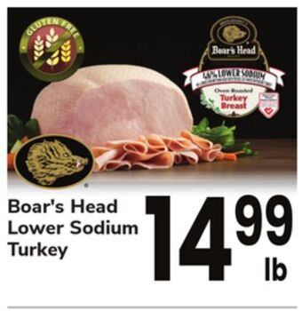 ACME Boar's head lower sodium turkey offer