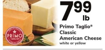 ACME Primo taglio classic american cheese offer