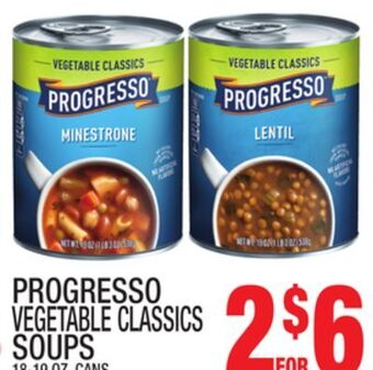 C Town Progresso vegetable classics soups offer