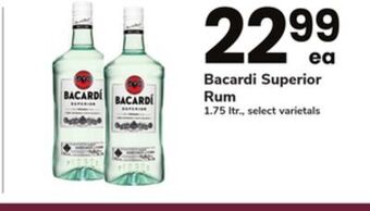 ACME Bacardi superior rum offer