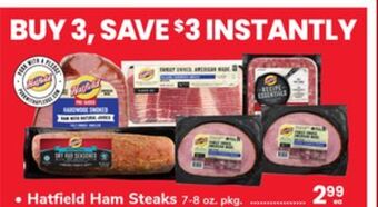 ACME Hatfield ham steaks offer