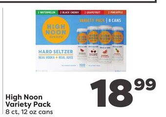 Weis Markets High noon variety pack offer
