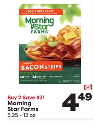Weis Markets Morning star farms offer