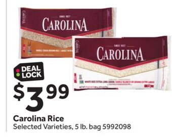 Stop&Shop Carolina rice offer