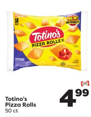 Weis Markets Totino's pizza rolls offer