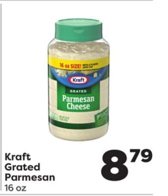 Weis Markets Kraft grated parmesan offer