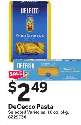 Stop&Shop Dececco pasta offer