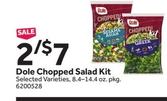 Stop&Shop Dole chopped salad kit offer