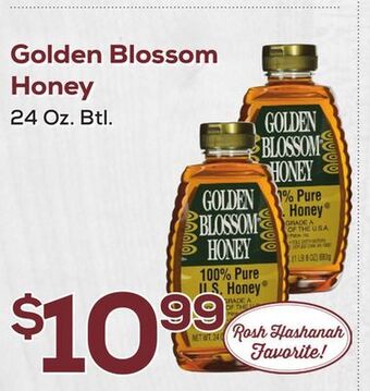DeCicco & Sons Golden blossom honey offer
