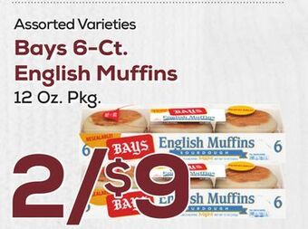 DeCicco & Sons Bays 6-ct. english muffins offer
